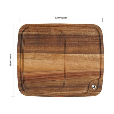 10PCS Wood Steak Plates with Juice Channel Acacia Wooden Steak Board Anti-mold?