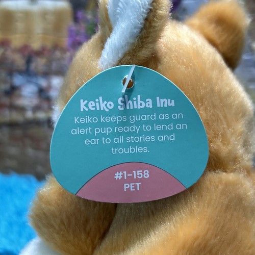Aurora World Plüschtier - Palmenfreunde - KEIKO SHIBA INU (5 Zoll) - Stofftier Spielzeug - Bild 5 von 8