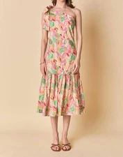 English Factory Sonya Midi Dress Multi