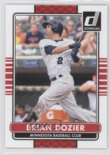 2015 Panini Donruss Brian Dozier #119 0j5