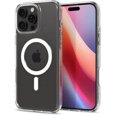 Handyhülle für iPhone 16 Pro Spigen Case Cover Schutzhülle Etui Hülle Weiß