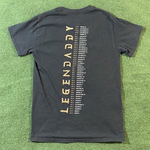 Daddy Yankee Official Legendaddy Tour Concert T-Shirt Unisex Adult S Black - Picture 2 of 5