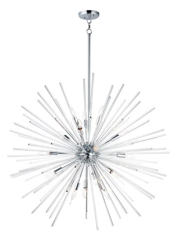Polaris 37.5" 16-Light Pendant in Polished Chrome - Picture 1 of 2