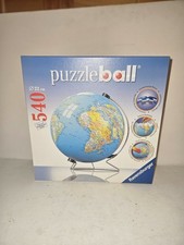 Ravensburger Globe Puzzle Ball with Stand 540 piece 3D Jigsaw Puzzle Made in USA