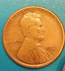 1921-S Lincoln Wheat Back AG-GD See Pics
