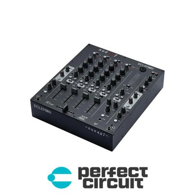 Ecler DJ NUO 4.0F (Black) 4-Channel Analog DJ MIXER - NEW