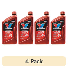 Valvoline Maxlife High Mileage 10w-30 Synthetic Blend Motor Oil 1 Quart - 4 Pack Valvoline Maxlife High Mileage 10w-30 Synthetic Blend Motor Oil 1 Quart - 4 Pack