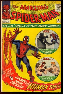 Amazing Spider Man #8 Nice Unrestored Silver Age Ditko Marvel Comic 1964 GD VG