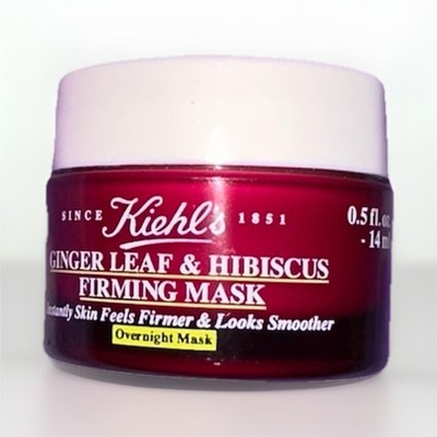 Kiehl's Ginger Leaf & Hibiscus Firming Overnight Mask 0.5 fl oz Travel Size