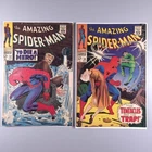 Amazing Spider-Man 52 & 54 1967 Marvel Comics GD+ Dr Octopus Aunt May Gwen Stacy