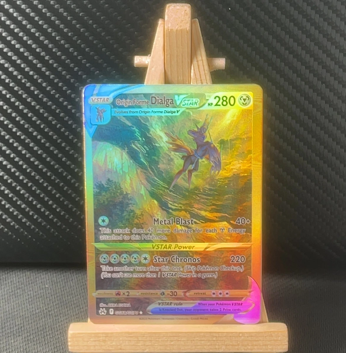 25+ Origin Forme Dialga VSTAR GG68/GG70 Crown Zenith: Galarian