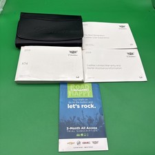 2019 Cadillac XT4 Owners Manual With Case Included