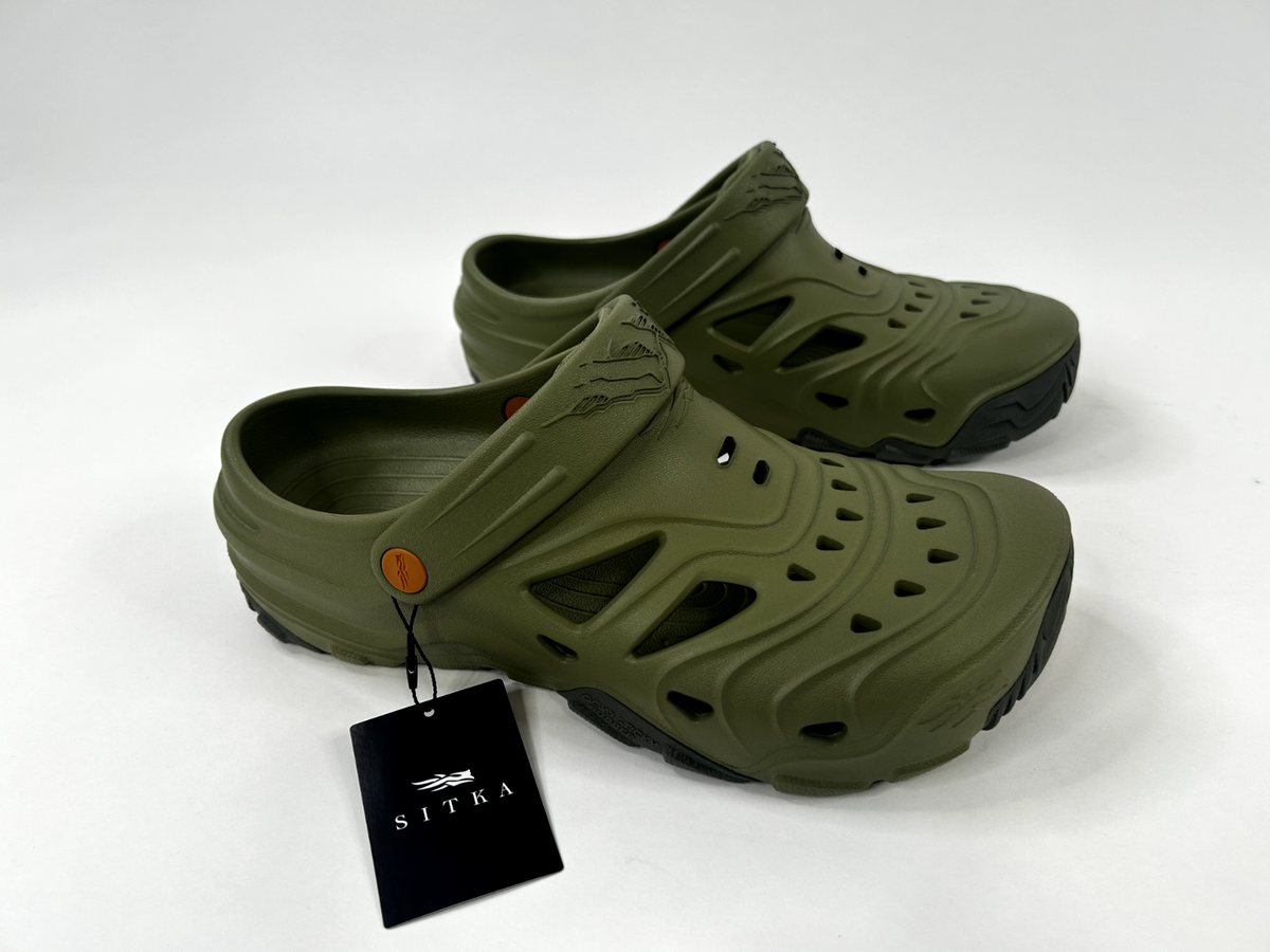 NEW Sitka Gear Ranger Camo Shoes Men\'s 11 Clogs Hunting Outdoors Slip On Water Introducing the SITKA Gear Ranger? ? https://bit.ly  main image 2