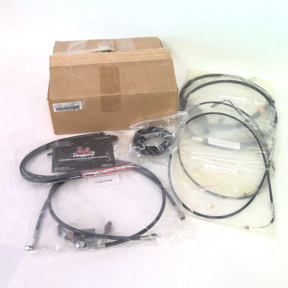 Kit de instalación de cable APE 15-17" Harley Dyna 2012-2017 LA-8211KT2-16B Foto 2 de 2