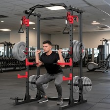 Power Cage Power Rack w/Independent Dual Pull...