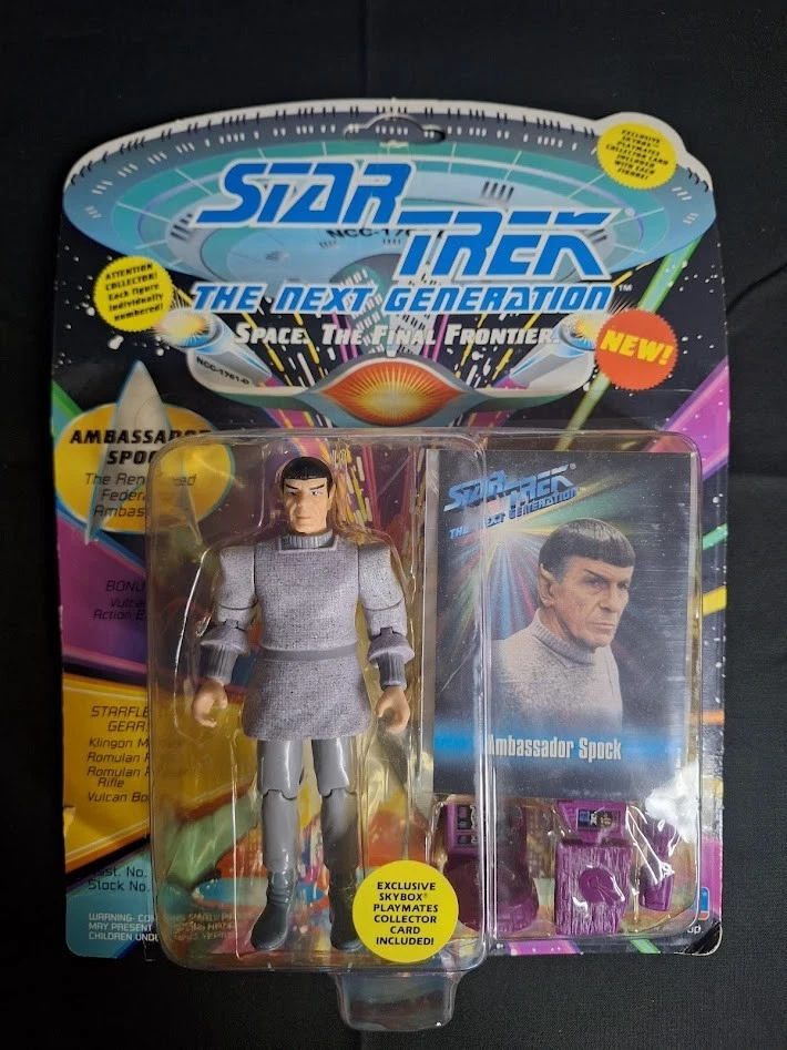 Lote Figuras de Acción Star Trek 1993 1994 1995 Playmates Klingon, Scott, Chang Foto 2 de 4