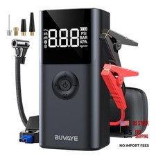 4000A Jump Starter with Air Compressor, 150PSI Tire Inflator, 12V Portable