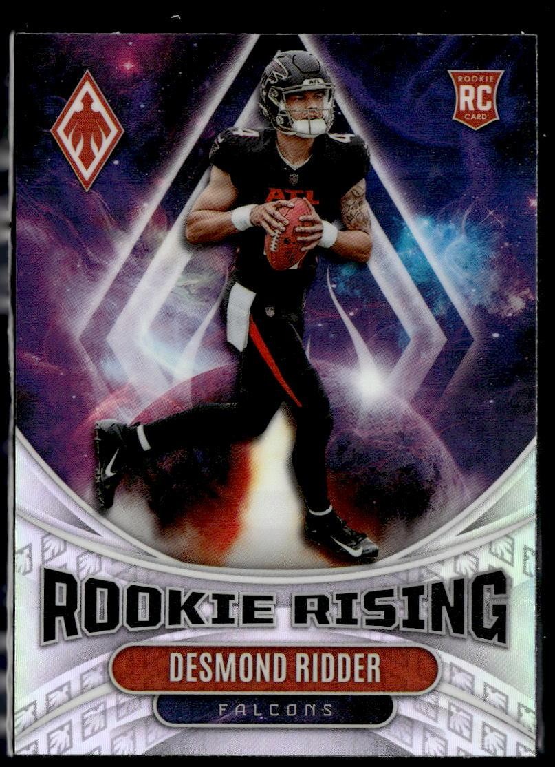 2022 Panini Phoenix #RIS-3 Desmond Ridder Rookie Rising Atlanta Falcons RC