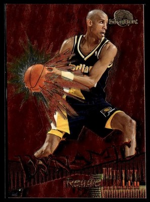1995-96 SkyBox Premium #D7 Reggie Miller Dynamic