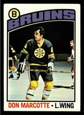 1976-77 Topps Don Marcotte #234 - Boston Bruins