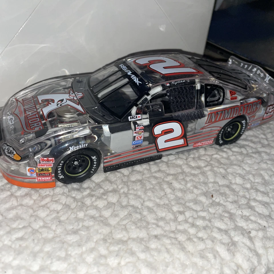 2002 #2 Kerry Earnhardt Kannapolis Intimidators Clear 1/24 acción diecast Foto 2 de 4