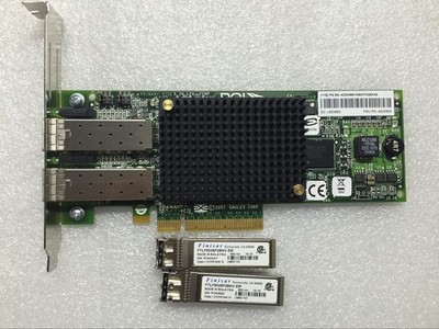     Emulex 8GB Dual Port FC   LPE12002-E HBA Fibre Channel PCI-E #qm