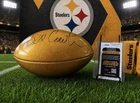 Bill Cowher Signed Football Pittsburgh Steelers Coach