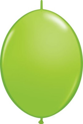 Qualatex QuickLink Lime Green Hellgrün 30cm 12 Inch 50 St. Luftballon Helium