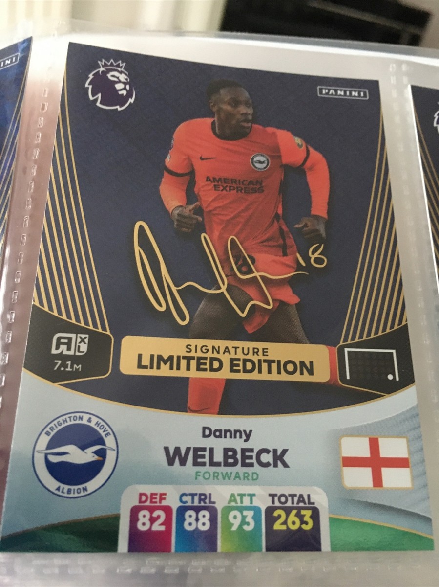 DANNY WELBECK Signature Legend 2024 Adrenalyn XL Panini 23/24