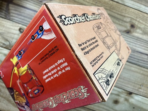 VTG NOS 1978 Mattel Hot Wheels Scorcher Chamber Set Original Box SEALED No. 2974 - 第 9/11 張圖片