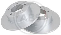 2X A.B.S. 18182 Bremsscheibe Hinten Passend FüR Nissan Opel Renault