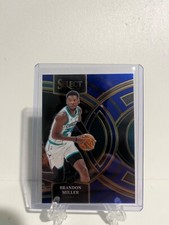 2023-24 Panini Select Brandon Miller #130 Blue Prizm Premier Rookie RC HORNETS