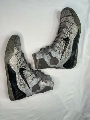 Nike Kobe 9 Elite Detail Size 8.5 630847-003 Dark Grey Black | eBay UK