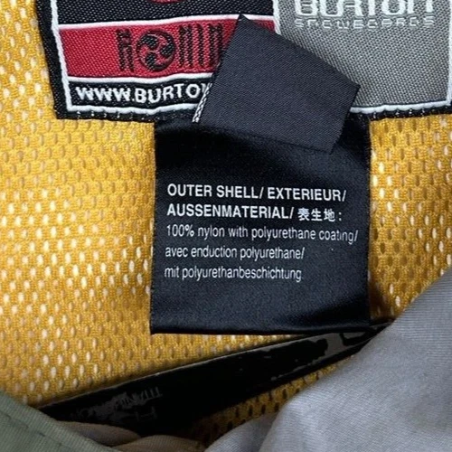 burton ronin full zip active lining snow/ski jacket