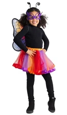 Dress Up America Butterfly Costume for Girls - Butterfly Wings Dress Up Set