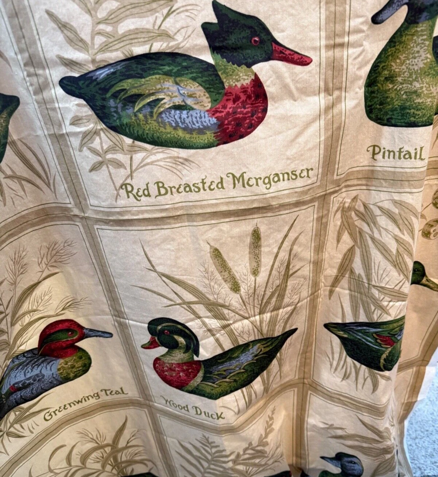 Bloques de almohada vintage de coleccionistas de patos para edredones/aplicaciones del artista Cyrus Clark Foto 4 de 4