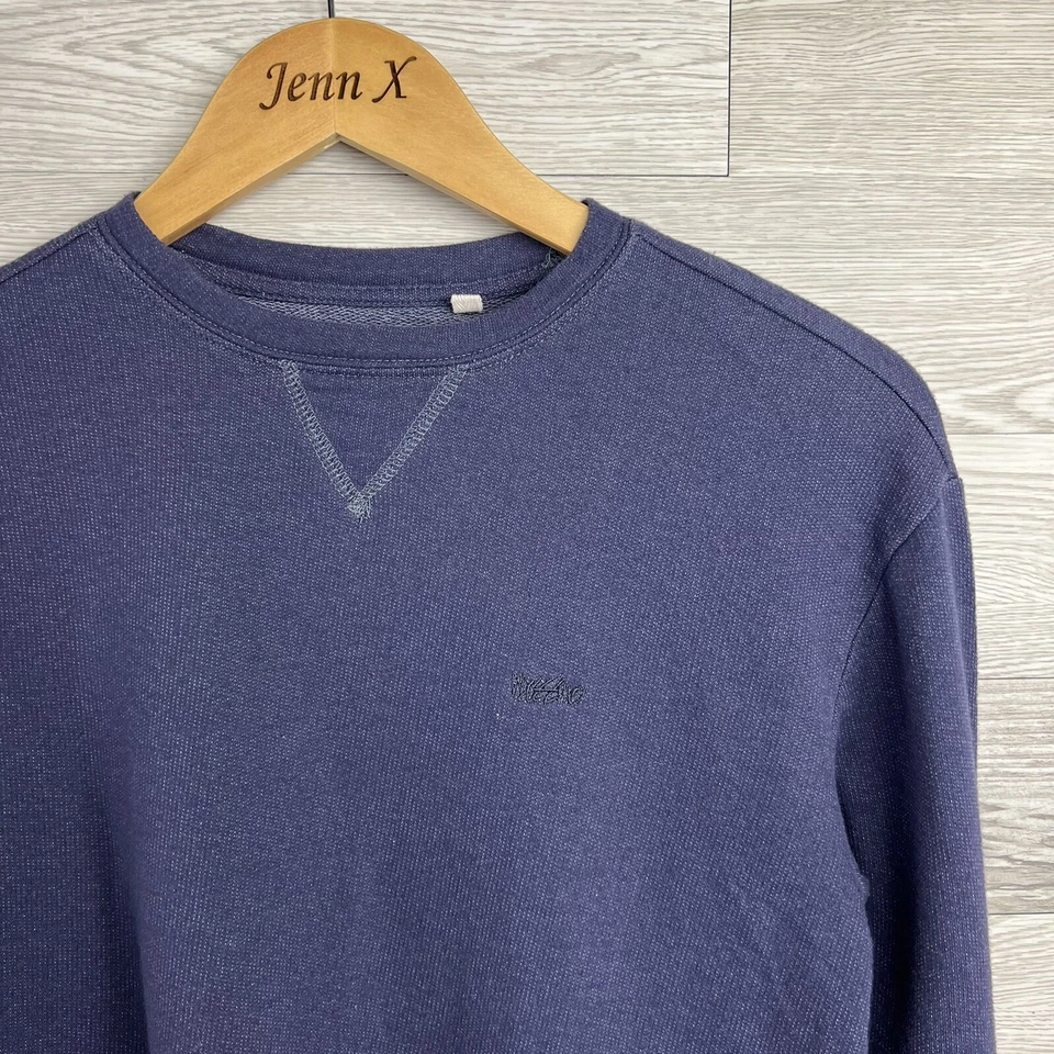 Rare 1986's Real Vintage Mossimo Men's Small Pullover Sweater Embroidered Logo - Image 2 of 4