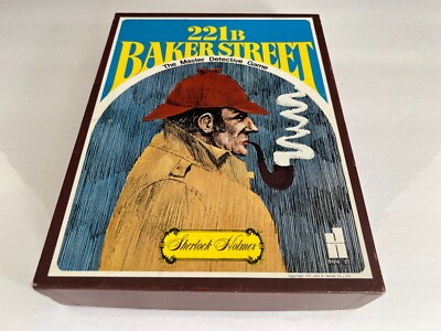 221B BAKER STREET: The Master Detective Game - Sherlock Homes, Hansen 1977