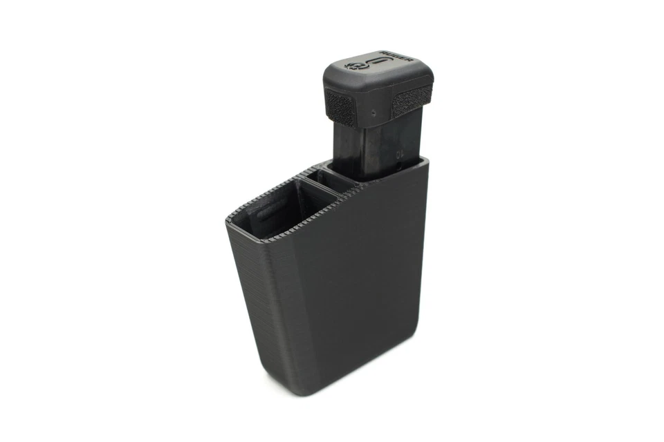 DOUBLE MAGAZINE POUCH FOR RUGER LCP MAX 380 - RH SHOOTER - For Belts Up To 1.5" - Image 2 of 4