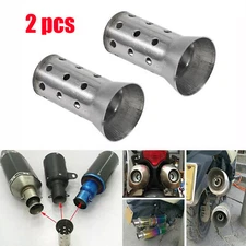 2X Motorcycle Exhaust Pipe Muffler Insert Baffle DB Killer Silencer 51mm NEW