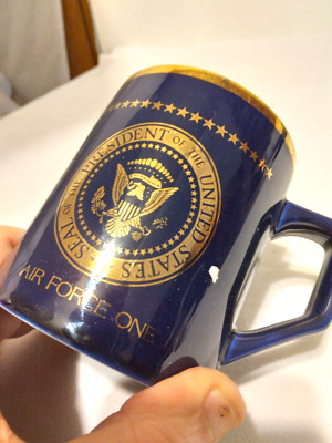 Air Force One - Boeing 747 - Seal of the President of the United States Cup  Mug | eBay