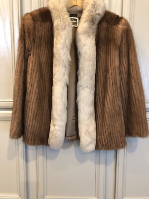 ジャケット・アウター SAGA MINK Shared Mink Fur Coat Size F s-l400.jpg