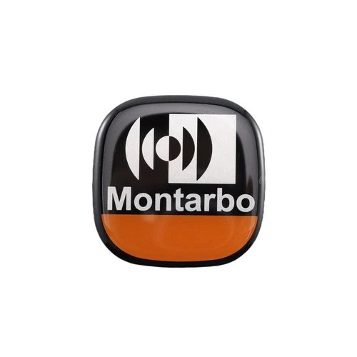 Montarbo logo badge replacement piece Aluminum 60mm2.36"
