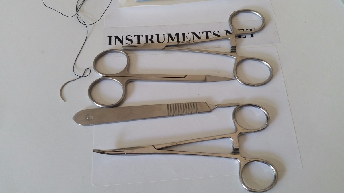 Basic Surgical Suture Kit of 8 pcs - Dental Point PTY LTD