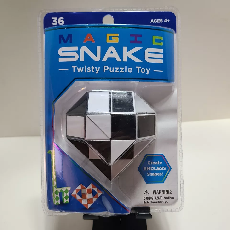 Magic Snake Twisty Puzzle Toy in 4 Colors from Best Brands. - Image 2 of 4