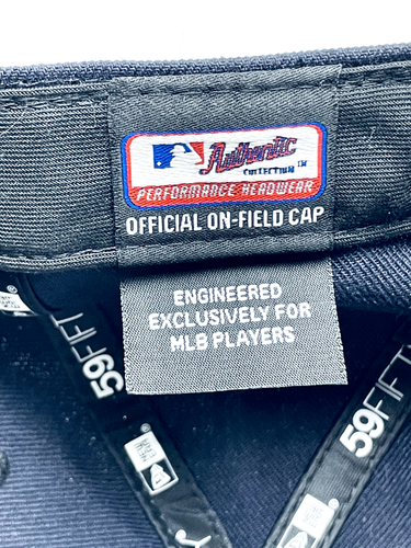 Boston Red Sox Hat Cap 7 1/2 Fitted Blue Low Profile New Era Official On-Field - Picture 10 of 10