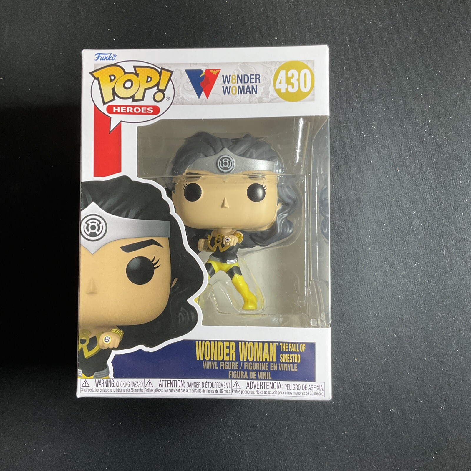 Funko Pop! Heroes: Wonder Woman 80 The Fall Of Sinestro #430 Vinyl Figure