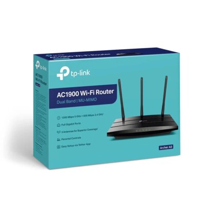 TP-Link AC1900 Smart WiFi Router (Archer A8) High Speed MU-MIMO Wireless Router