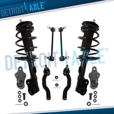 Front Struts & Spring Sway Bars Tie Rods Ball Joints for 2012-2017 Toyota Camry