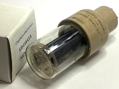 Chatham Electronics 5R4WGA 真空管 1pcs - Chatham Electronics 5R4WGA Vacuum tube (NO.002) | eBay